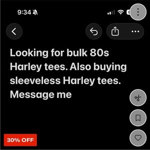 BUYING BULK VINTAGE HARLEY DAVIDSON TEE